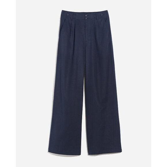 Madewell Pants - Madewell The Harlow Wide-Leg Pant in Drapey Twill Women's Size 8 New With Tags!